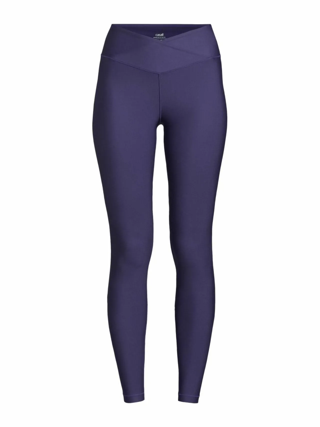 Urheiluhousut & Treenitrikoot<Casall Overlap High Waist -treenitrikoot 584 PURPLE ECLIPSE