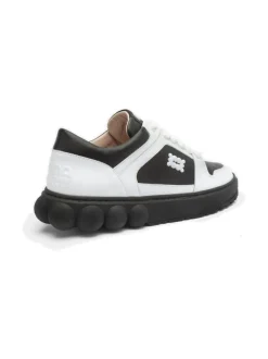 MINNA MINNA by Minna Parikka Oyster Black/White Leather^ Tennarit & Sneakerit