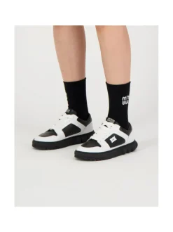 MINNA MINNA by Minna Parikka Oyster Black/White Leather^ Tennarit & Sneakerit