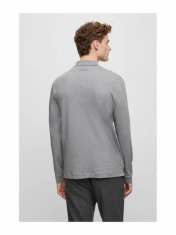 Paidat<BOSS Pado-pitkähihainen pikeepaita 030 MEDIUM GREY