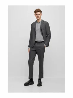 Paidat<BOSS Pado-pitkähihainen pikeepaita 030 MEDIUM GREY