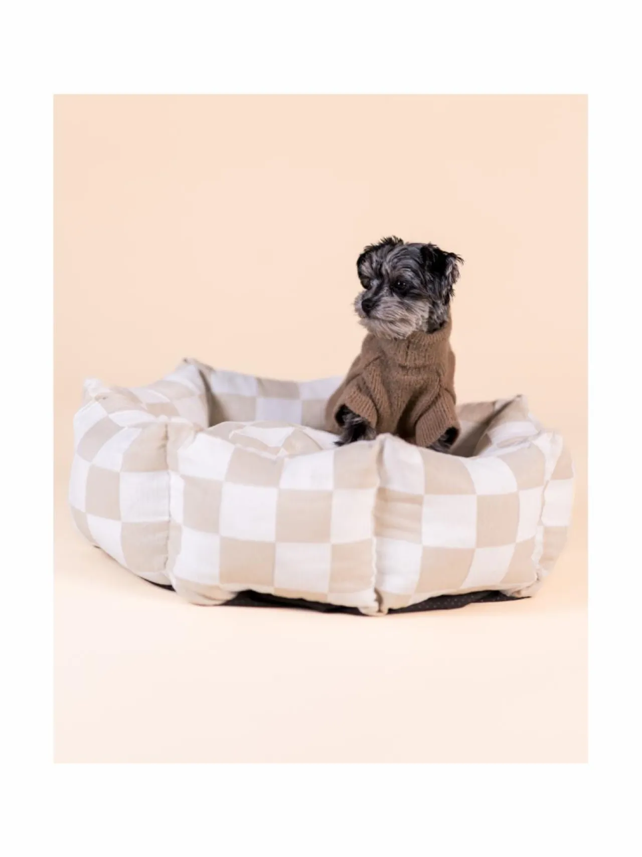 Pedit Ja Makuualustat<PAIKKA Check Bed Beige