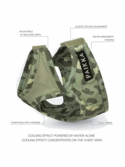 PAIKKA Cool Vest Green Leo^ Koiran Vaatteet