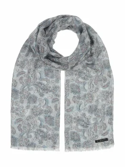 Huivit & Kaulaliinat<Bugatti Paisley-huivi 580 DENIM