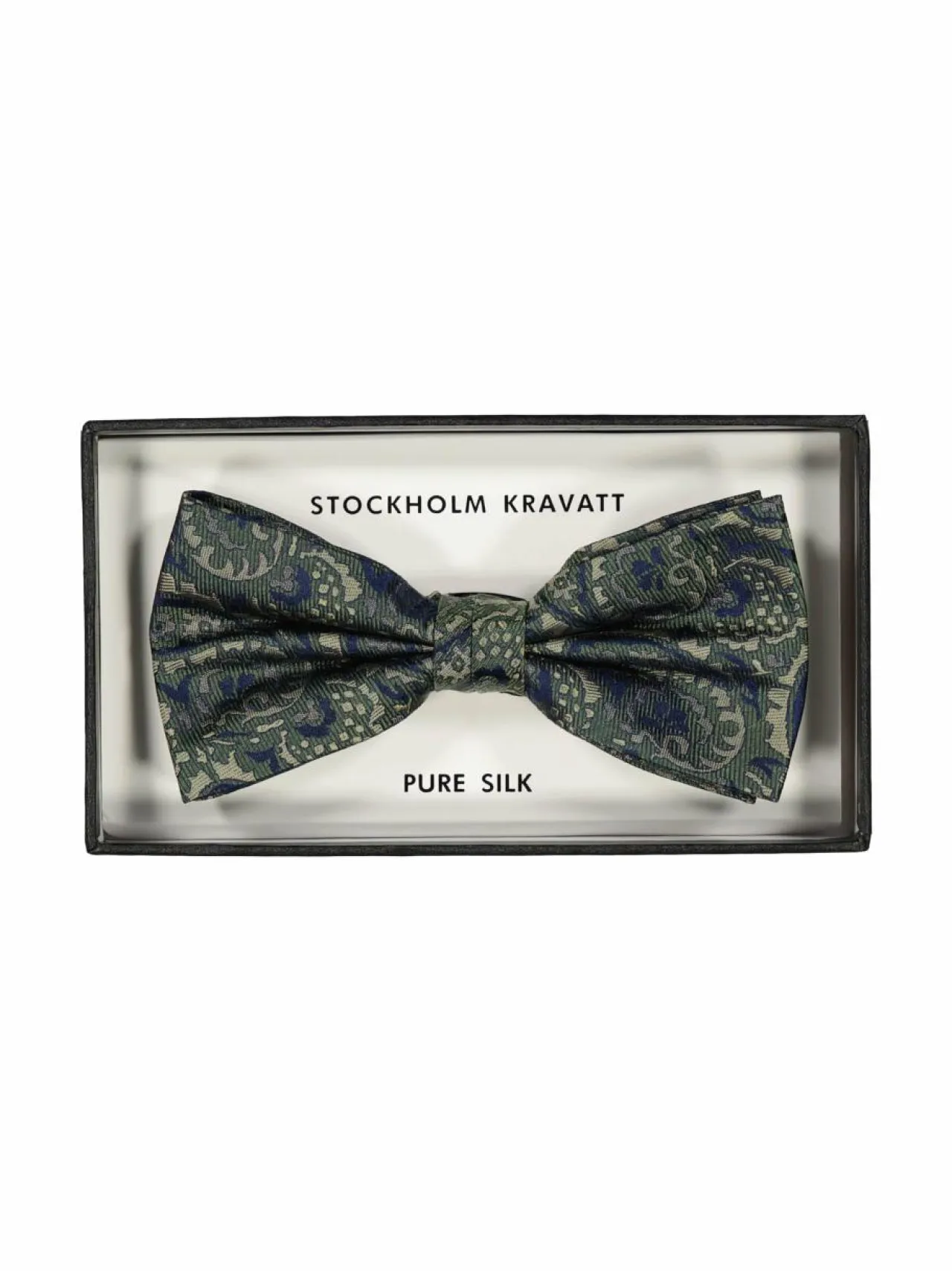 Stockholm Kravatt Paisley-silkkirusetti^ Solmiot & Asusteet