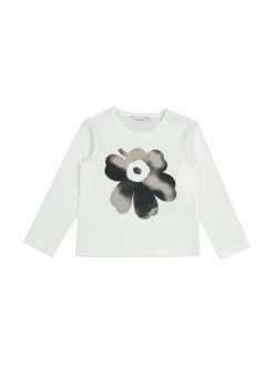 Marimekko Paja Akvarelli Unikko Logo -trikoopaita^ Pitkähihaiset Trikoopaidat|Pitkähihaiset Trikoopaidat
