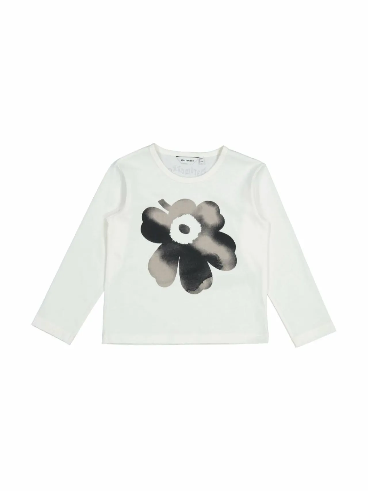 Marimekko Paja Akvarelli Unikko Logo -trikoopaita^ Pitkähihaiset Trikoopaidat|Pitkähihaiset Trikoopaidat