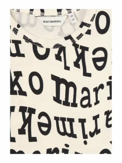 Marimekko Paja Logo -trikoopaita^ Pitkähihaiset Trikoopaidat