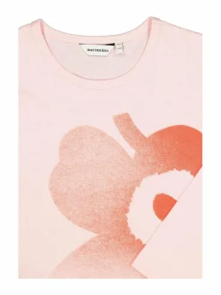 Pitkähihaiset Trikoopaidat|Pitkähihaiset Trikoopaidat<Marimekko Paja Unikko Placement -trikoopaita 333 PINK, RED