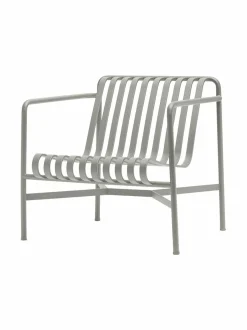 Puutarhakalusteet & Pehmusteet<HAY Palissade Lounge Chair Low -lepotuoli 73 x 81 cm SKY GREY (HARMAA)