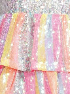 Mekot & Hameet<Billieblush Paljettimekko 462 PINK