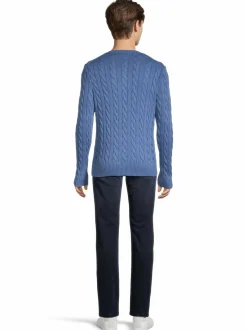 Neuleet<Polo Ralph Lauren Palmikkoneule NAVY GMD