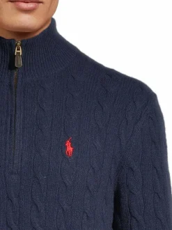 Polo Ralph Lauren Palmikkoneule villa-kashmirsekoitteesta^ Neuleet