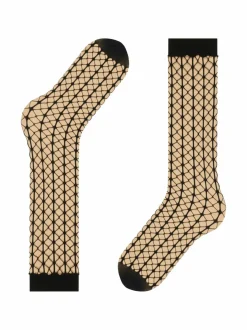 Sukat & Sukkahousut<Falke Paradise-verkkopolvisukat 3009 BLACK