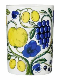 Koriste-Esineet<Arabia Paratiisi-maljakko, 18 cm WHITE, BLUE, YELLOW, GREEN