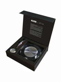 Baari- & Viinitarvikkeet<Alessi Parrot- viinisetti lahjapakkauksessa STEEL