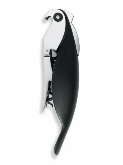 Baari- & Viinitarvikkeet<Alessi Parrot-viinipullonavaaja MUSTA