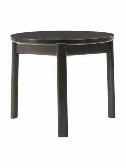 Pöydät<Audo Copenhagen Passage -sohvapöytä, Ø50 DARK LACQUERED OAK