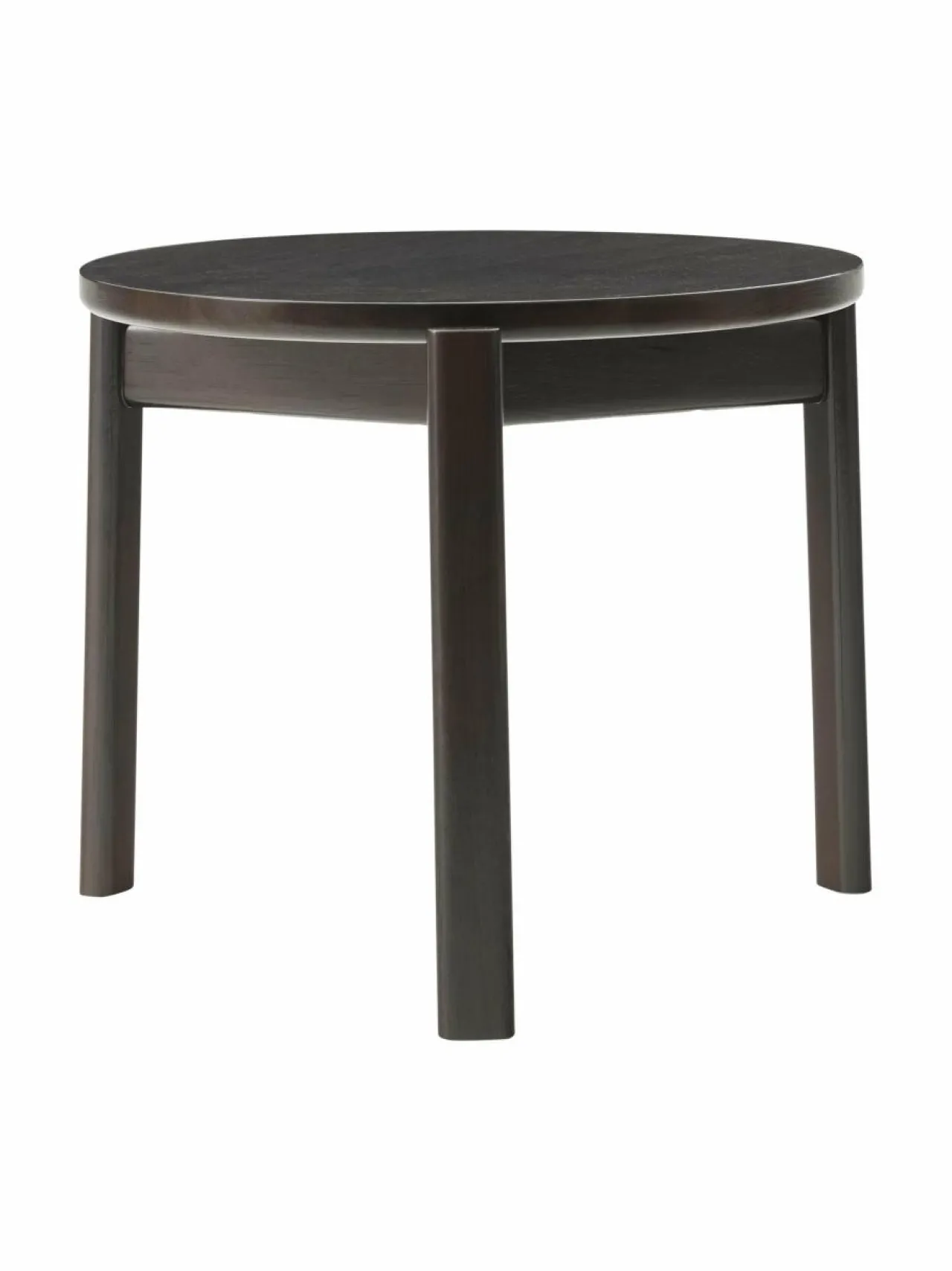 Pöydät<Audo Copenhagen Passage -sohvapöytä, Ø50 DARK LACQUERED OAK