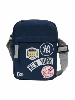 Reput & Laukut<New Era Patch Crossbody New York Yankees -laukku NAVY NVYGRA