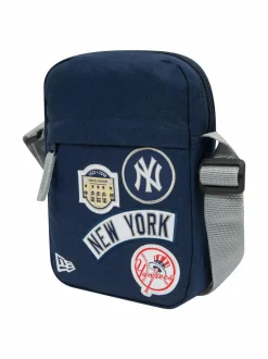 Reput & Laukut<New Era Patch Crossbody New York Yankees -laukku NAVY NVYGRA