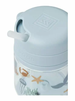 Lasten Ruokailu<Liewood Pavia Tritan Straw -juomamuki 280 ml 1032 SEA CREATURE / SANDY