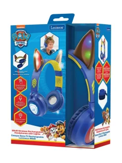 PAW PATROL 3D-kuulokkeet äänenvoimakkuuden rajoittimella^ Luovuus & Oppiminen
