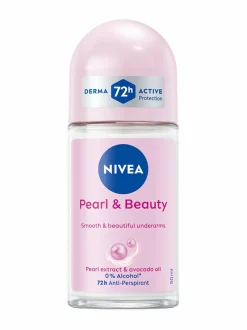 NIVEA Pearl & Beauty Deo Roll-on -antiperspirantti 50 ml^ Vartalonhoito