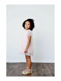 Mekot & Hameet<DOLLY by Le Petit Tom Pearl Tulle -juhlamekko 23 BALLET PINK