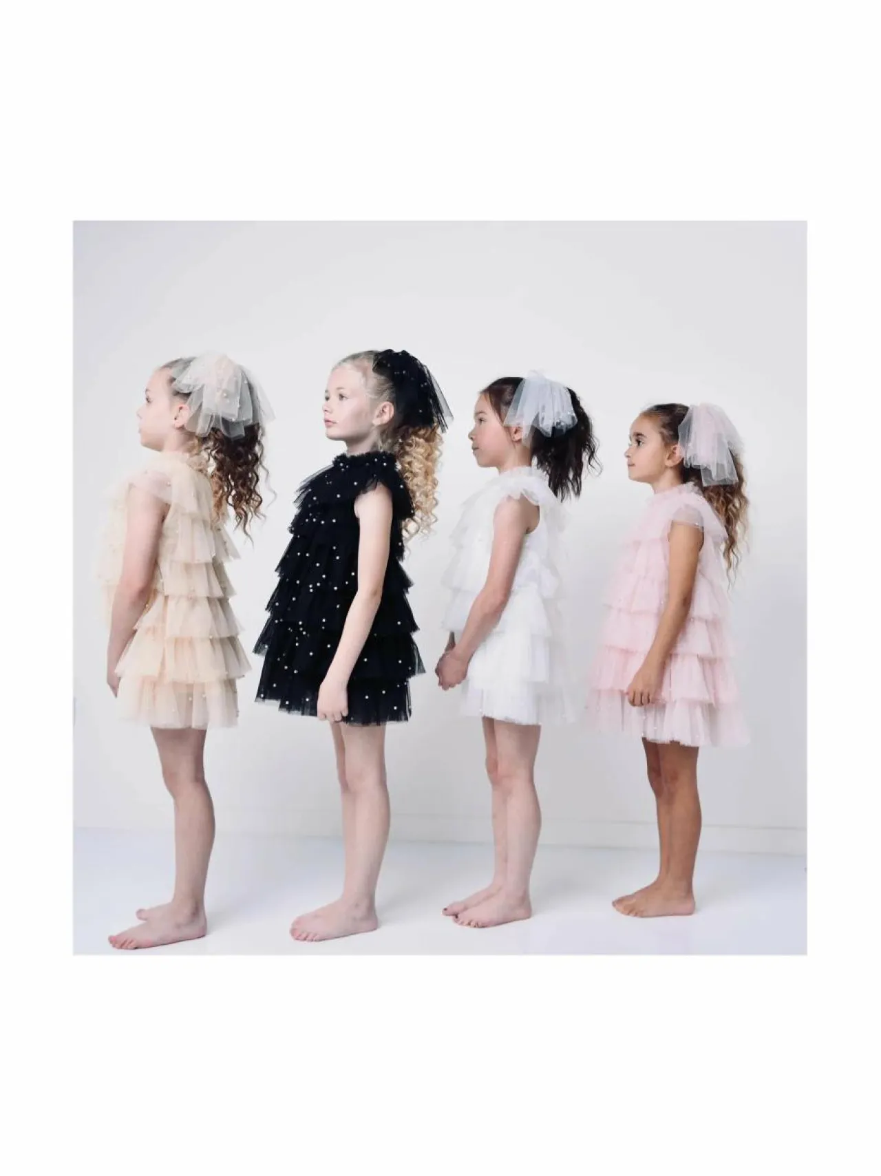 DOLLY by Le Petit Tom Pearl Tutully Tiered -tyllimekko^ Mekot & Hameet