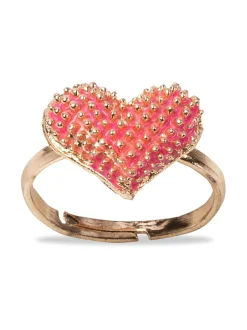 pfgSTOCKHOLM Pearls KIDS-Heart Sormus^ Korut & Hiuskoristeet