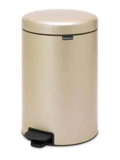 Roskakorit & -Pussit<Brabantia Pedal Bin NewIcon -poljinroskakori 20 l METALLIC GOLD