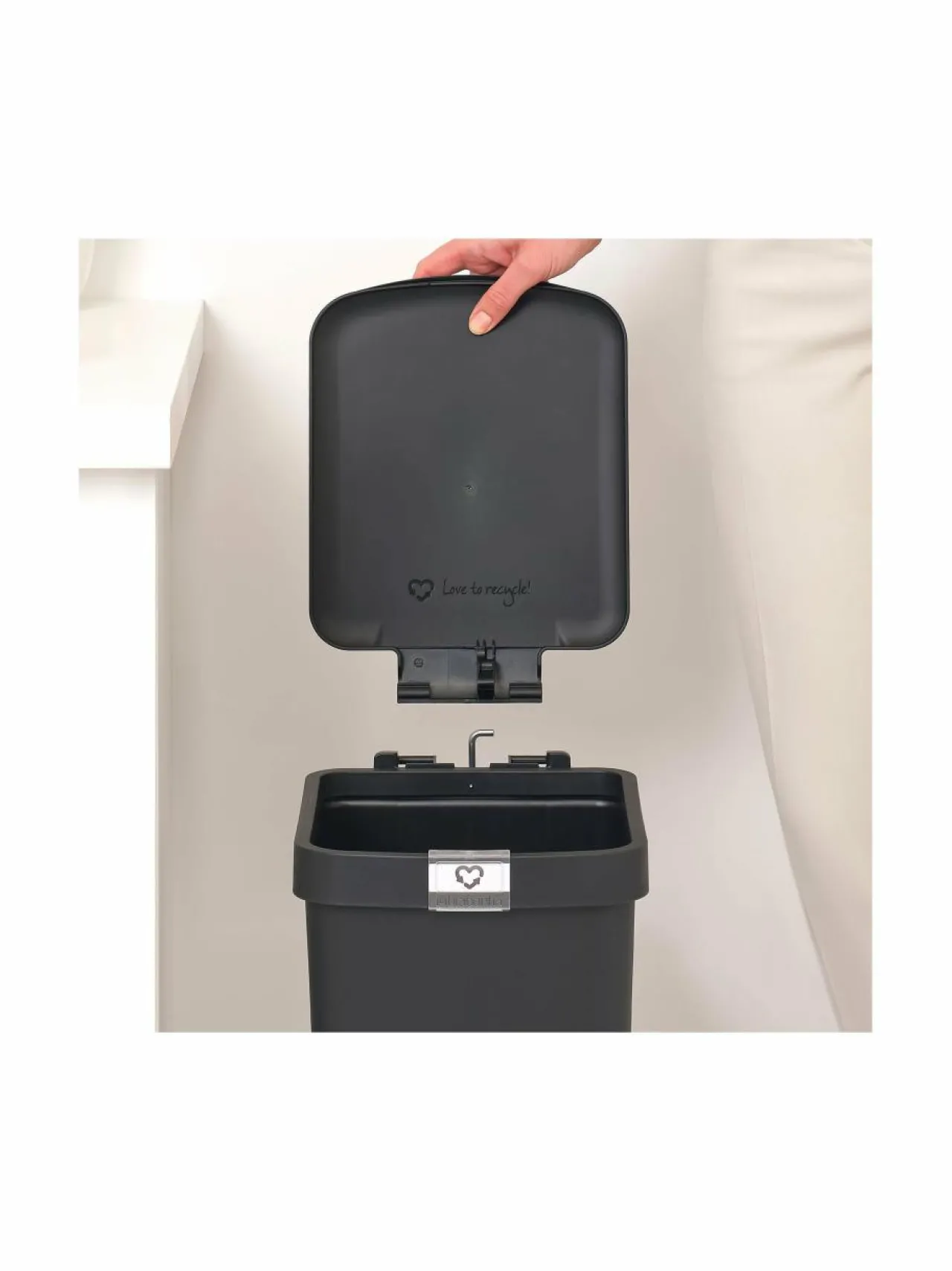 Brabantia Pedal Bin StepUp -poljinroskakori 16 l^ Roskakorit & -Pussit