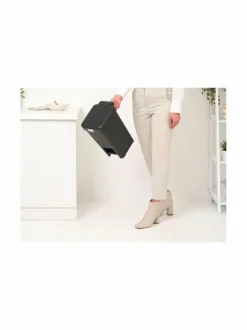 Roskakorit & -Pussit<Brabantia Pedal Bin StepUp -poljinroskakori 10 l DARK GREY