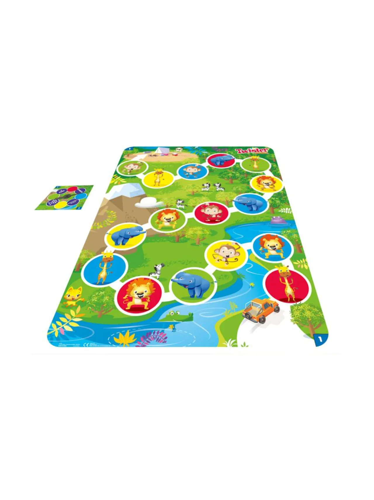 Pelit<HASBRO GAMING Peli Twister Junior (suomen- ja ruotsinkielinen)