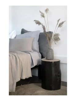 Huovat & Päiväpeitot<Nordic Swan Living Laine -torkkupeitto PELLAVA