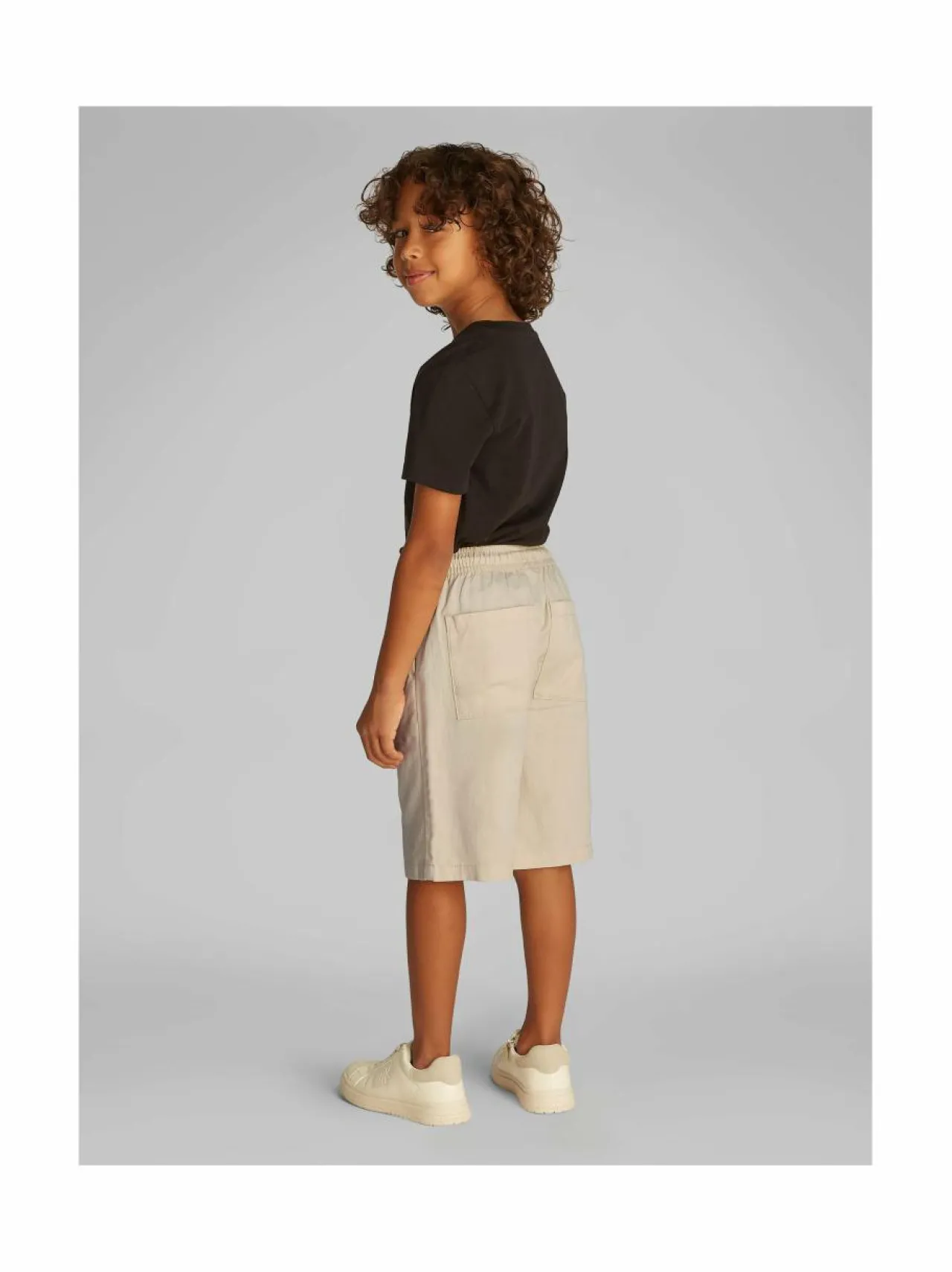 Calvin Klein Kids Pellavasekoiteshortsit^ Shortsit