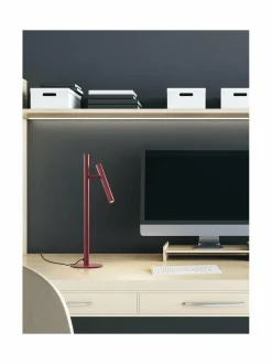 Pöytävalaisimet<Design by Grönlund Pen LED -pöytävalaisin RED