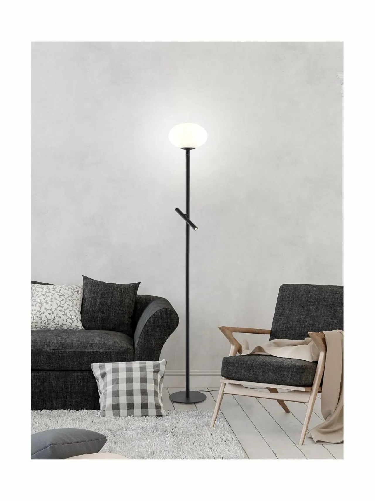 Design by Grönlund Pen Uplight LED -lattiavalaisin^ Kattovalaisimet