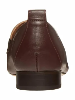Kävelykengät & Loaferit<Flattered Penelope-nahkaloaferit 002 BURGUNDY/TAUPE