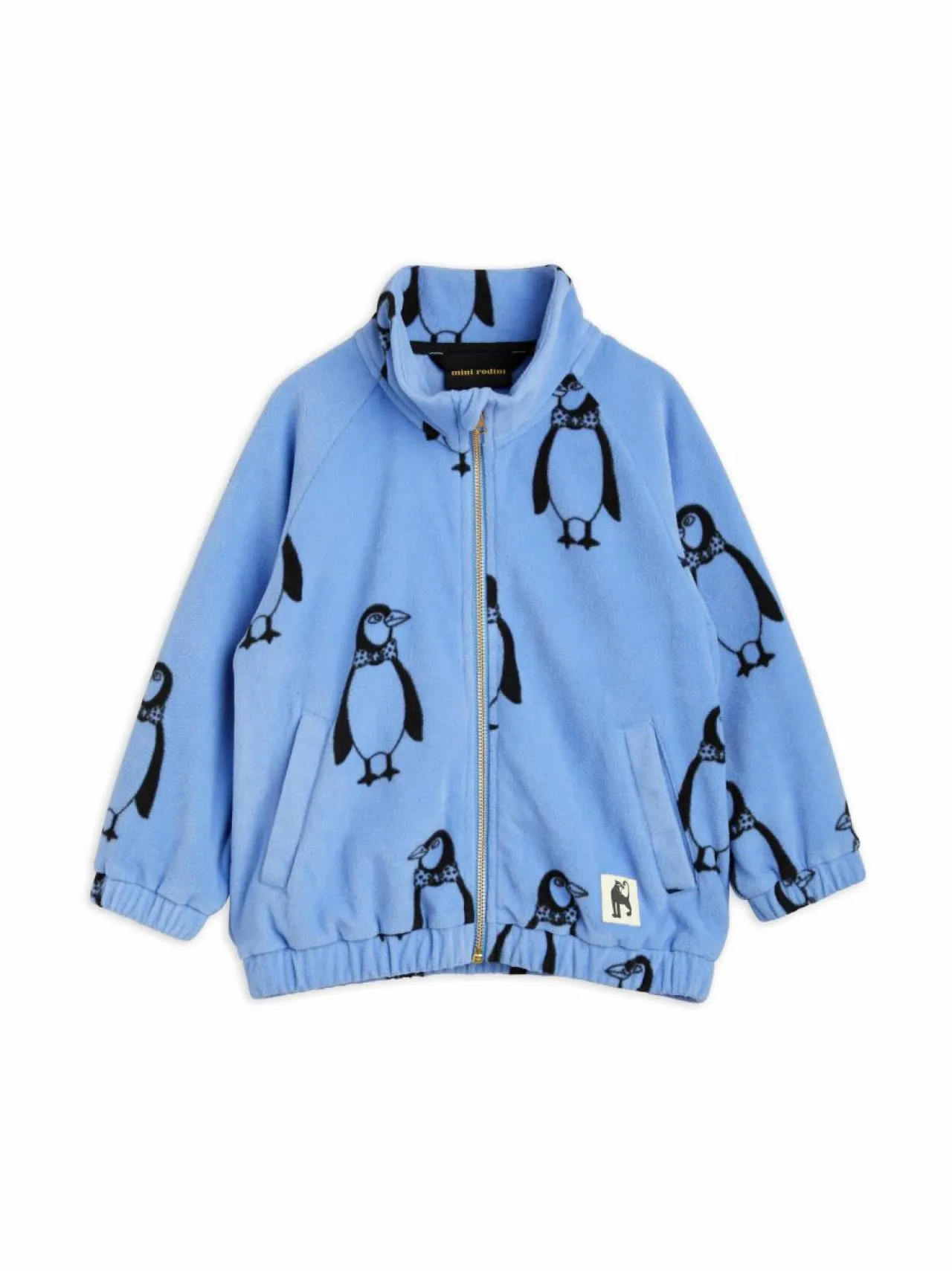 Ulkoiluvaatteet|Ulkoiluvaatteet<Mini Rodini Penguin-fleecetakki BLUE