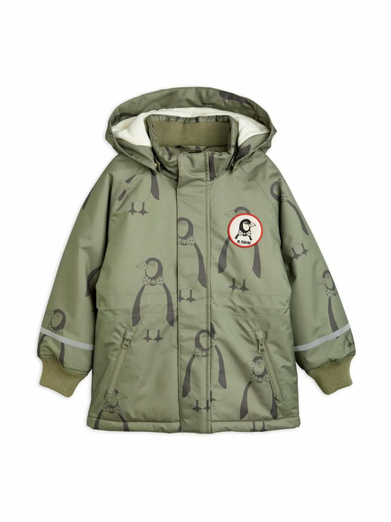 Ulkoiluvaatteet|Ulkoiluvaatteet<Mini Rodini Penguin-parkatakki GREEN