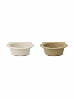 Lasten Ruokailu<Liewood Peony- kulho imukupilla 2 kpl 3077 SANDY / OAT
