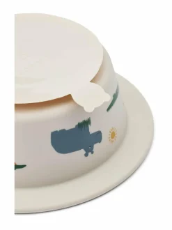 Lasten Ruokailu<Liewood Peony Printed Suction Bowl -ruokailukulho 2 kpl 1111 SAFARI SANDY MIX