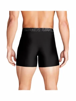 Urheilukerrastot & Alushousut|Alusasut<Under Armour Perfect Tech™ 6" -bokserit 3-pack 001 BLACK