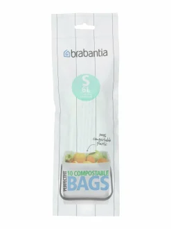 Brabantia PerfectFit S -biohajoavat roskapussit 6 l, 10 kpl^ Roskakorit & -Pussit