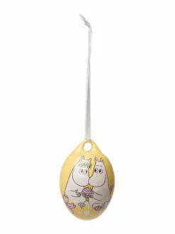 Koriste-Esineet<Moomin Arabia Perheen parissa -pääsiäismuna 2025 YELLOW