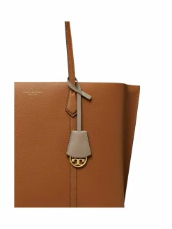 Shopperit<Tory Burch Perry Triple Compartment Tote -nahkalaukku LIGHT UMBER