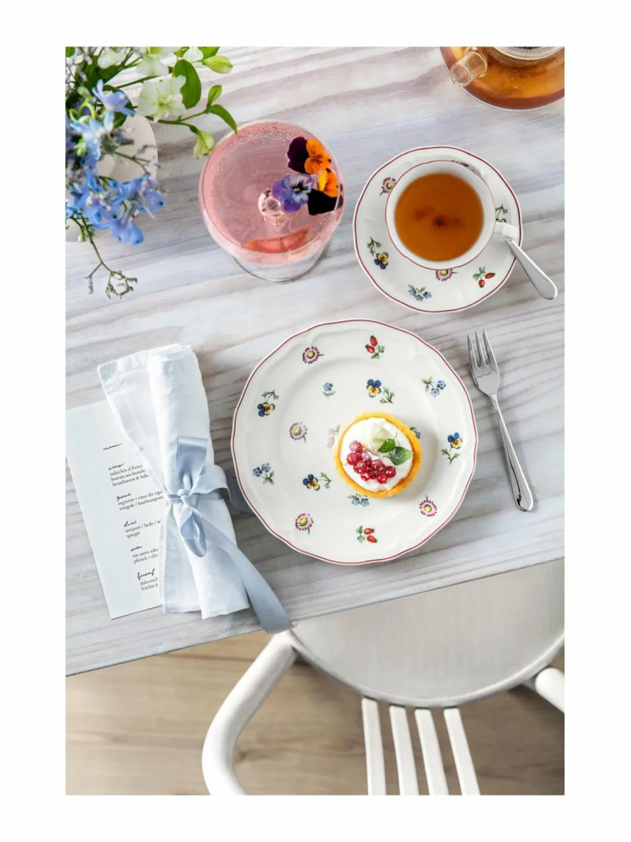 Villeroy & Boch Petite Fleur -lautanen 21 cm^ Lautaset & Kulhot