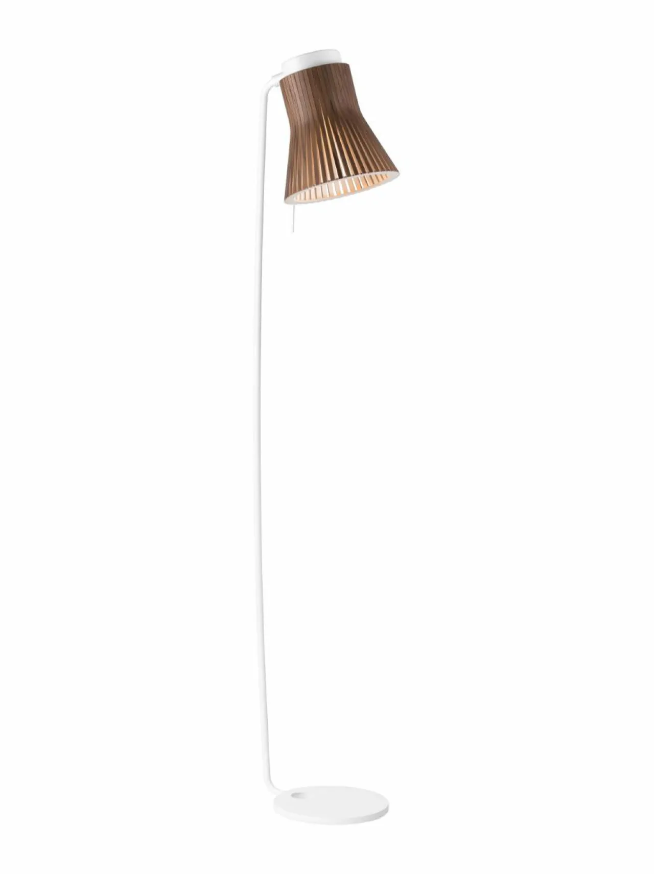 Lattiavalaisimet<Secto Design Petite -lattiavalaisin WALNUT